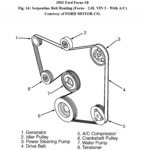 01 Taurus Belt Diagram