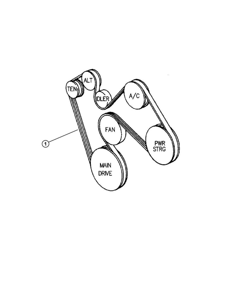 08 Dodge Caliber Belt Diagram