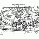 1993 Subaru Impreza Serpentine Belt Routing And Timing Belt Diagrams