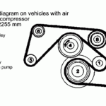 1995 Mercedes Benz C280 Serpentine Belt Routing And Timing Belt Diagrams