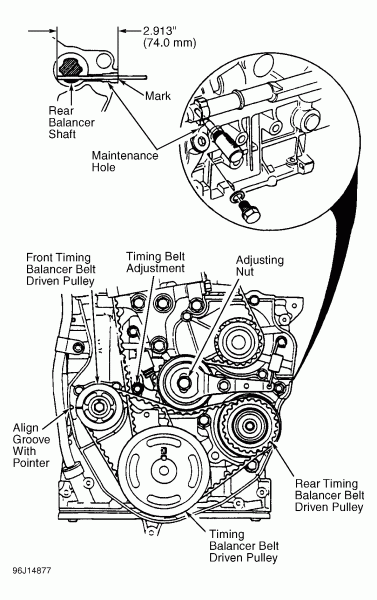1997 Honda Accord Timing Belt
