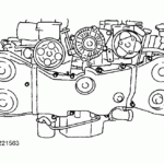 1998 Subaru Legacy Serpentine Belt Routing And Timing Belt Diagrams