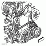 1999 Chevrolet Tracker Serpentine Belt Routing And Timing Belt Diagrams