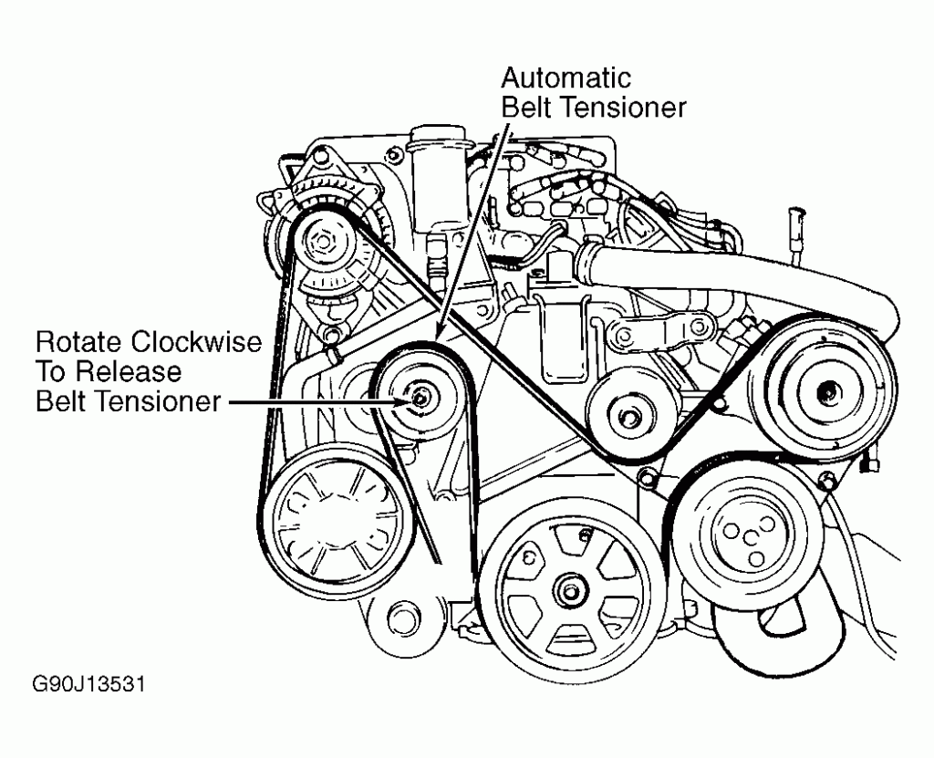 2000 Dodge Caravan Serpentine Belt Routing And Timing Belt Diagrams