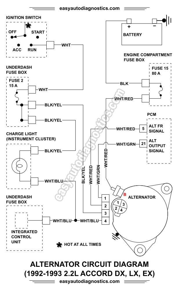 2000 Honda Accord Alternator Wiring Diagram Reviewconcepthonda