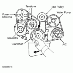 2001 Suzuki Vitara Serpentine Belt Routing And Timing Belt Diagrams