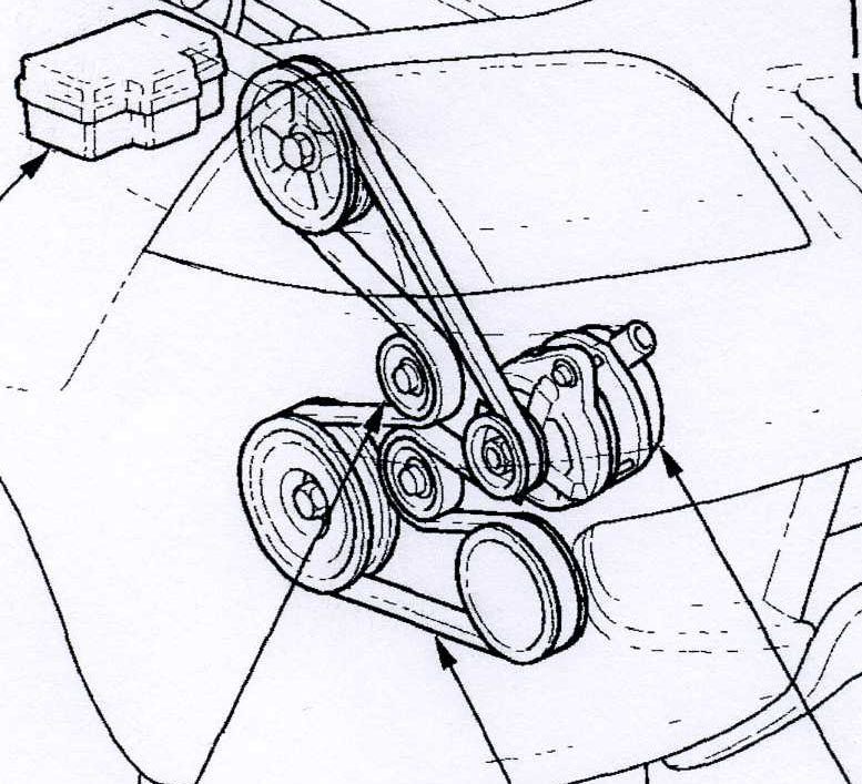 2002 Acura Mdx Serpentine Belt Diagram