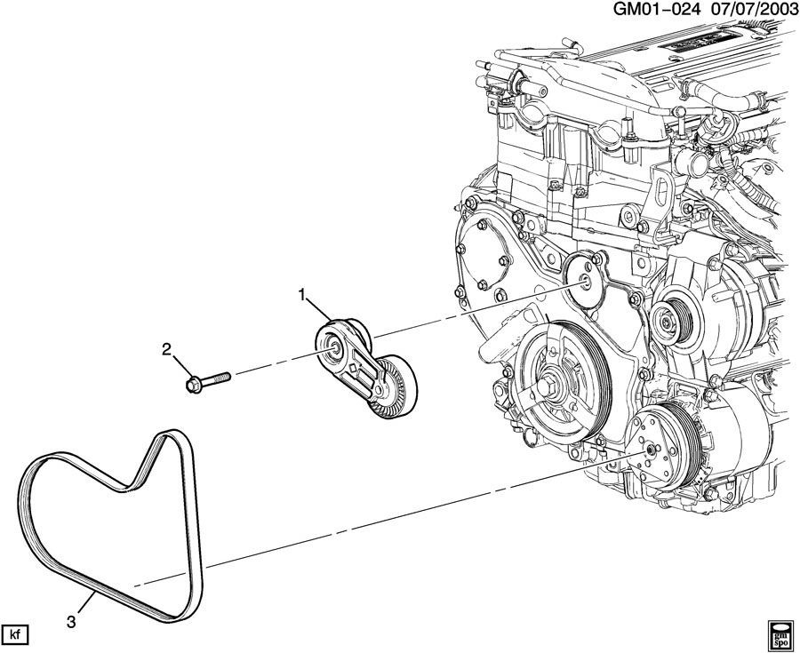 2002 Chevy Cavalier Serpentine Belt Diagram Pangaeayep