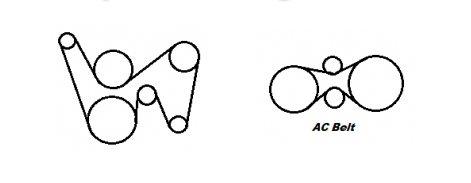 2002 Mercury Sable Serpentine Belt Diagram