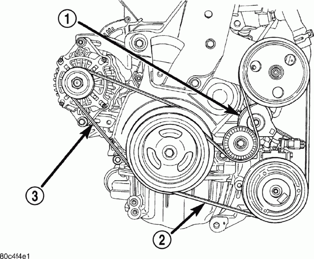 2002 Pt Cruiser Serpentine Belt Diagram