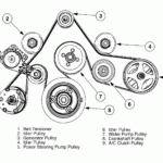 2003 Ford Expedition Serpentine Belt Routing And Timing Belt Diagrams