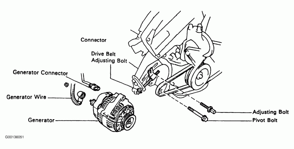 2003 Toyota Matrix Serpentine Belt Diagram