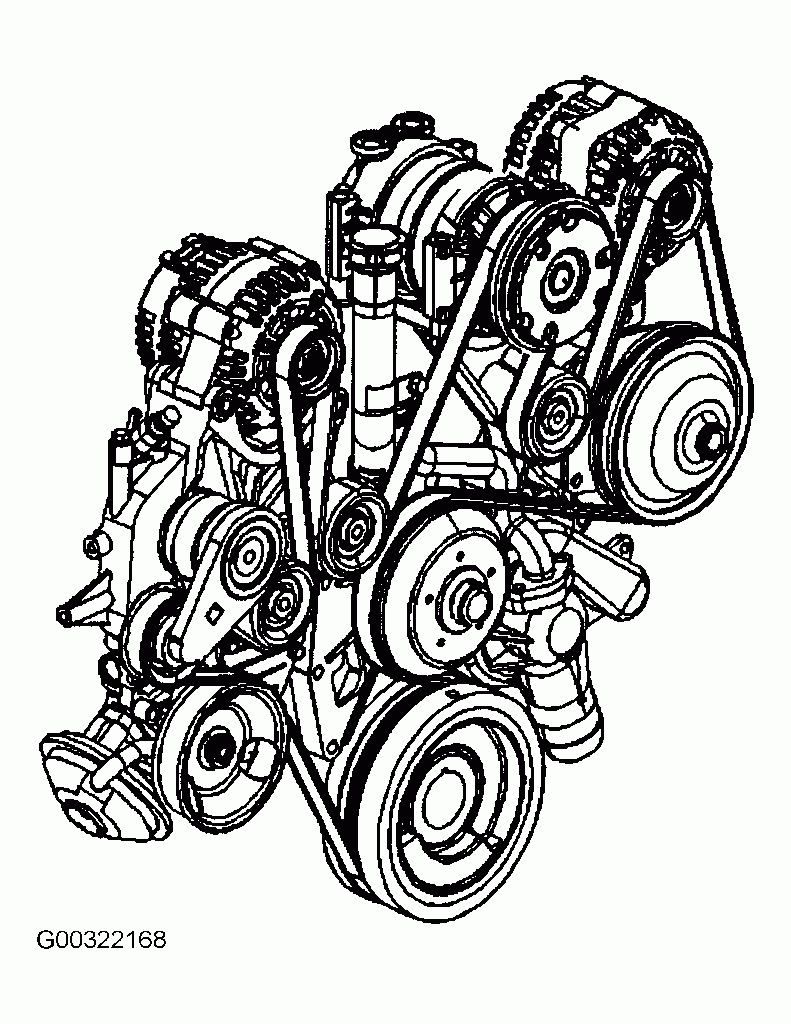 2004 Chevy Silverado Serpentine Belt Diagram Wiring Diagram Database