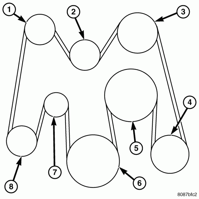 2004 Dodge Ram 2500 Diesel Serpentine Belt Diagram Needed