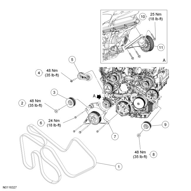 2004 Ford F150 5 4 Serpentine Belt Diagram