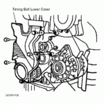 2004 Hyundai Elantra Serpentine Belt Routing And Timing Belt Diagrams