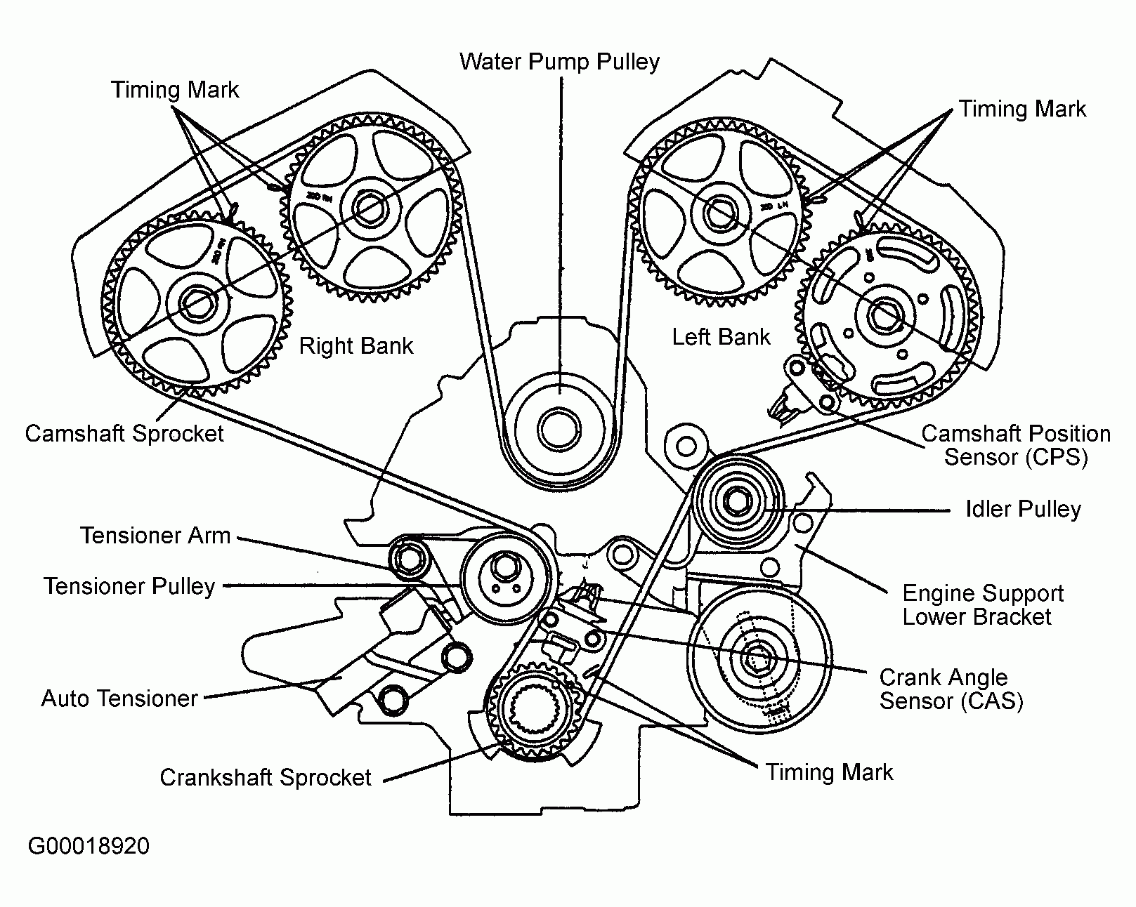 2004 Kia Sorento Serpentine Belt Routing And Timing Belt Diagrams 