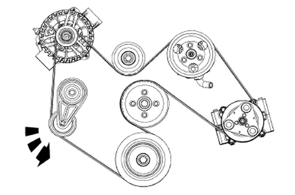 2004 Mustang Gt Serpentine Belt Diagram