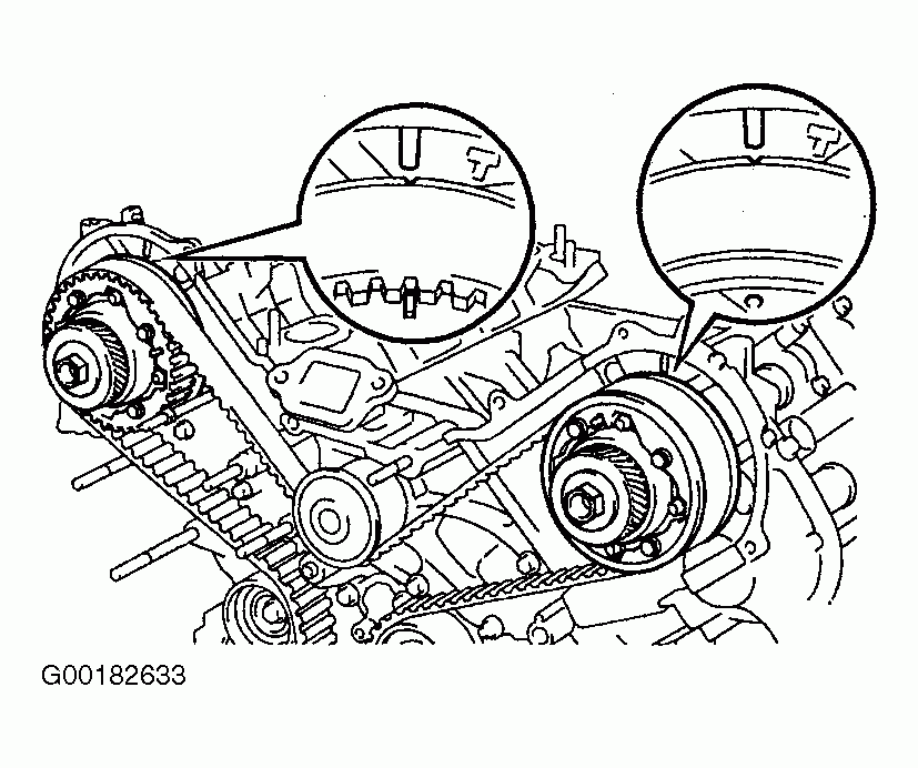 2004 Toyota 4Runner Serpentine Belt Routing And Timing Belt Diagrams