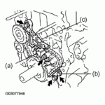 2004 Toyota Tacoma Serpentine Belt Routing And Timing Belt Diagrams