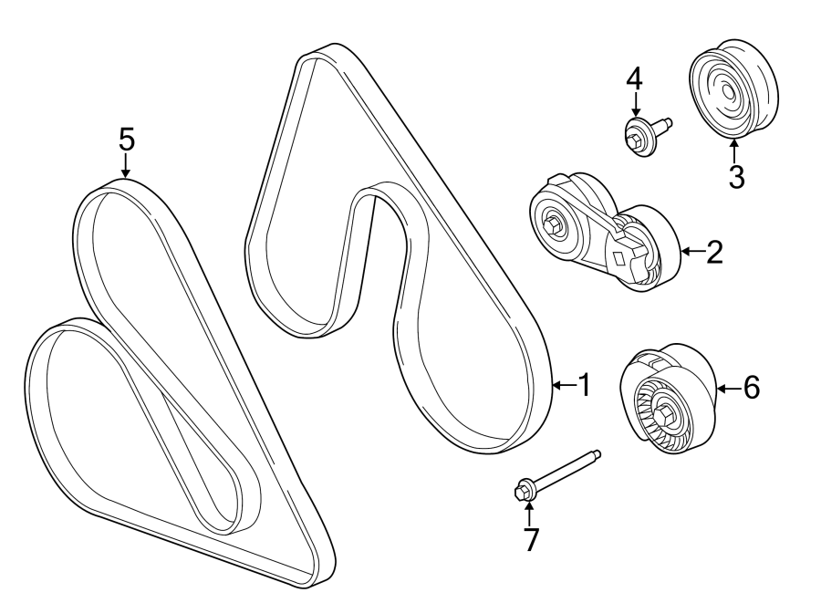 2005 Ford F150 Serpentine Belt Diagram