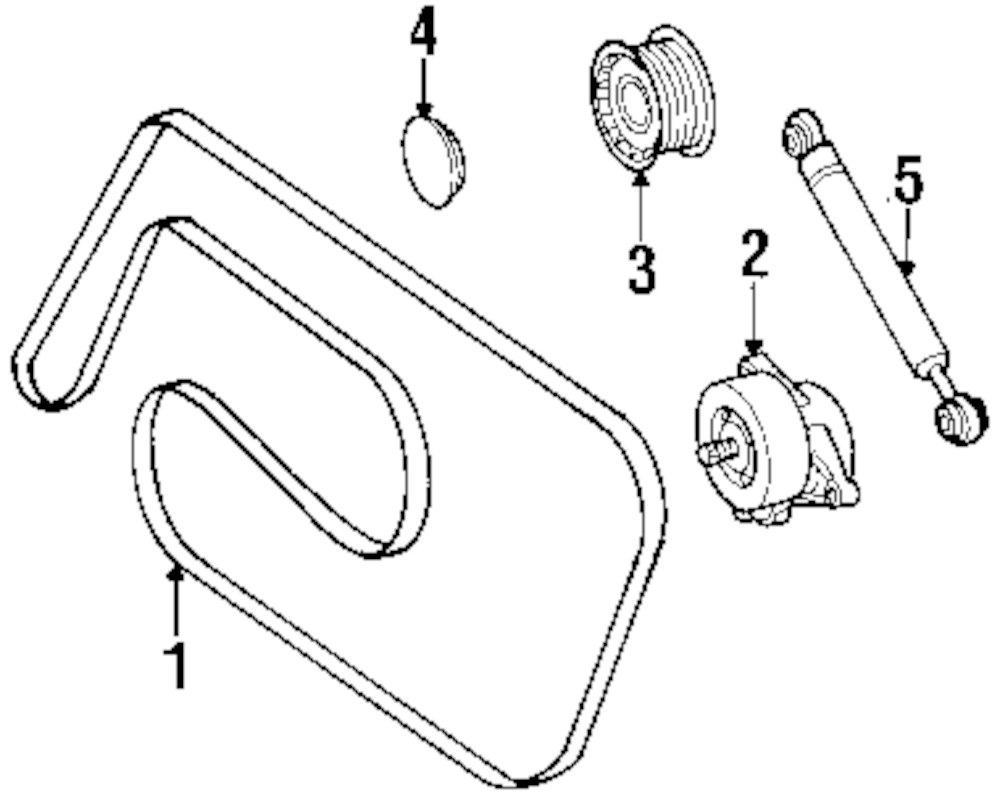 2005 Gmc Envoy Serpentine Belt Diagram