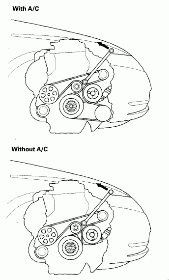 2006 Honda Civic 1 8L Serpentine Belt Diagram Serpentinebelthq