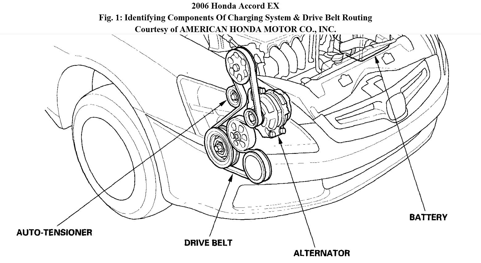 2006 Honda Civic Belt Tensioner Diagram Honda Civic
