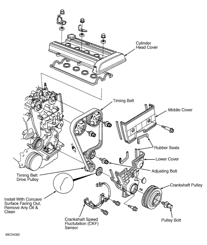 2007 Honda Accord 2 4 Belt Diagram