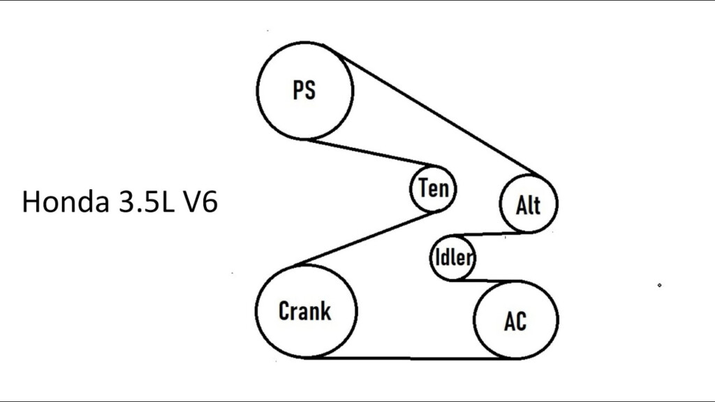 2007 Honda Odyssey Pulley Diagram