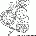 2007 Honda Odyssey Serpentine Belt Diagram