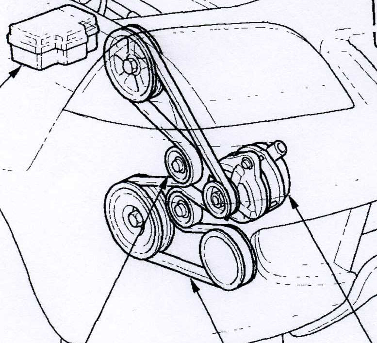 2008 Acura Mdx Serpentine Belt Diagram Alternator