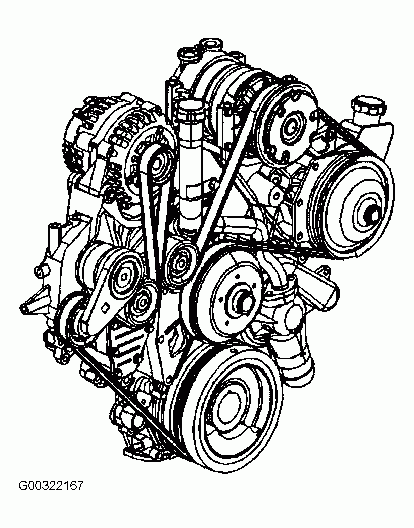 2008 Chevy Silverado 2500 Serpentine Belt Diagram