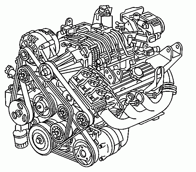 2008 Impala Serpentine Belt Diagram