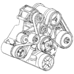 2012 Dodge Ram Serpentine Belt Diagram