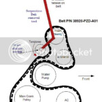 2014 Honda Pilot Serpentine Belt Diagram