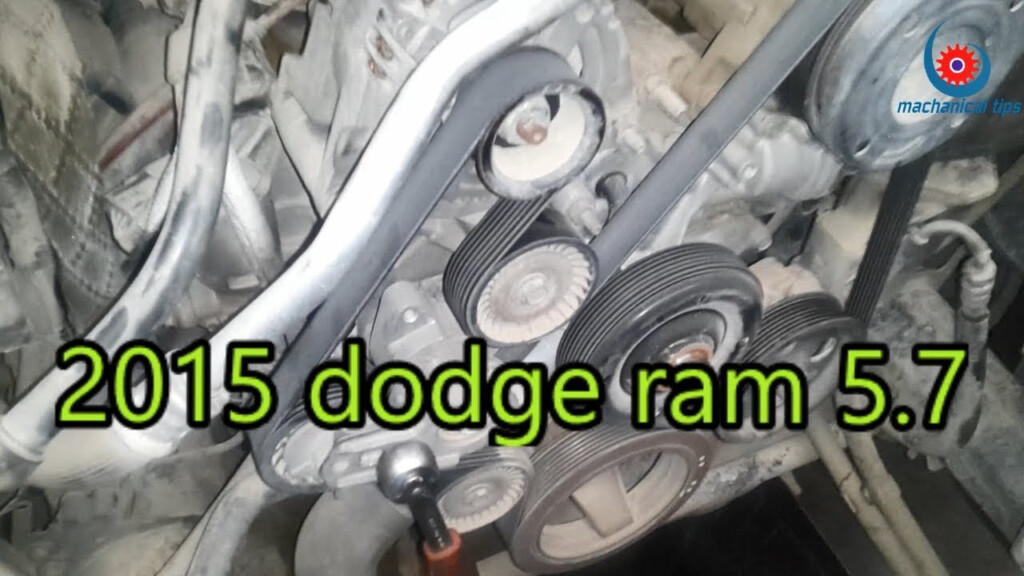 2015 Dodge Ram 1500 5 7 Serpentine Belt Replacement 2011 Ram 1500 