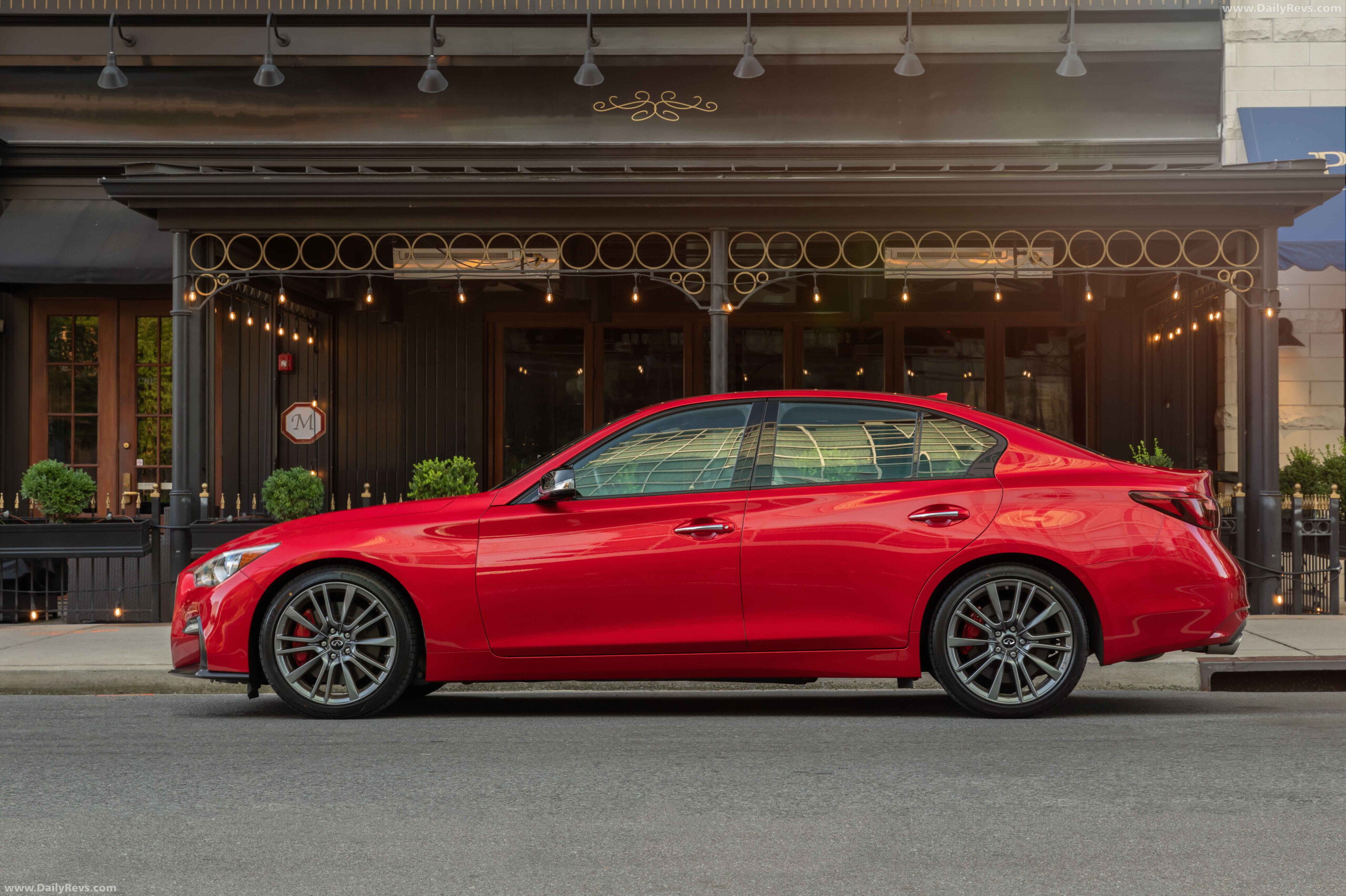 2021 Infiniti Q50 Red Sport Dailyrevs