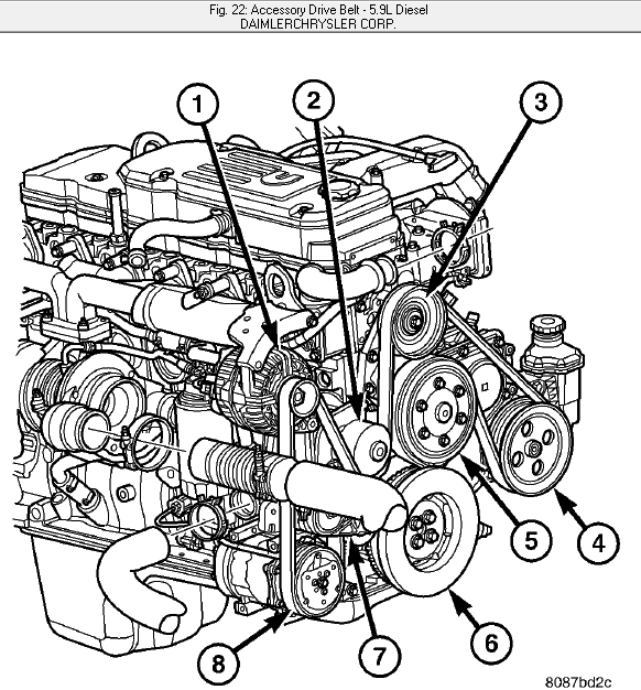 5 9 Cummins Belt Diagram