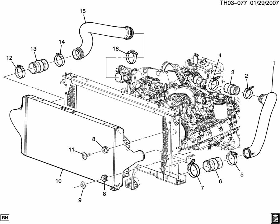 6.6 Duramax Belt Diagram Dual Alternator