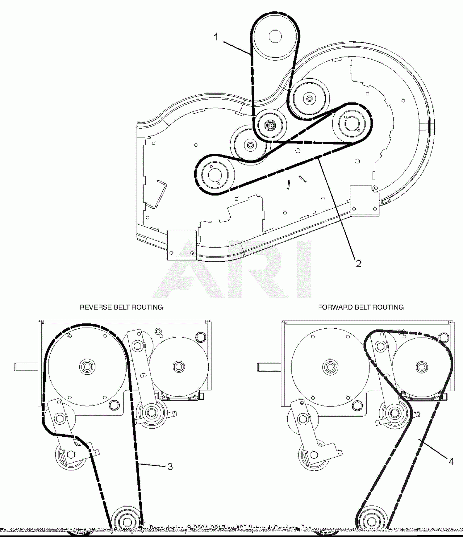 Ariens Ikon Xd 52 Hydro Belt Diagram