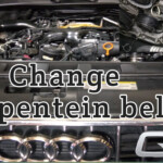audi Q7 TDI 3 0 Disel How To Replacement Serpentine fan Belt YouTube