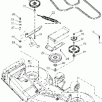 Belt Diagram For John Deere 54in Deck Mower