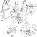 Buick Regal Seat Belt Guide Neutral 10411160 Wholesale GM Parts