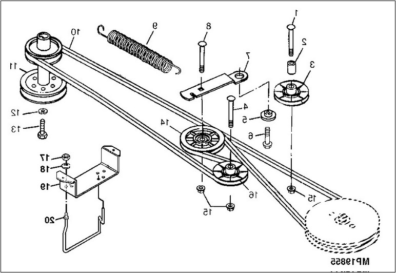 Craftsman 42 Inch Riding Mower Drive Belt Home And Garden Designs