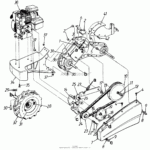 Craftsman Rear Tine Tiller Parts Diagram General Wiring Diagram