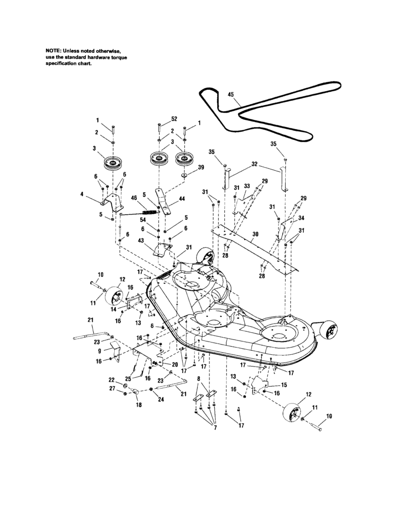 Craftsman Zts 6000 Belt Diagram