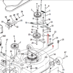 Cub Cadet Ltx 1040 Transmission Drive Belt Diagram