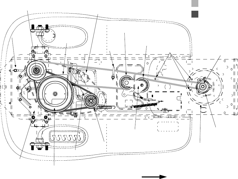 Cub Cadet Ltx 1040 Transmission Drive Belt Diagram