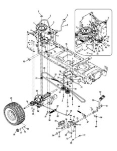 Cub Cadet Ltx 1040 Transmission Drive Belt Diagram - BeltDiagram.net